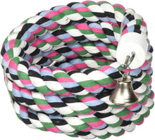 Load image into Gallery viewer, A&amp;E Happy Beaks Extra Large Cotton Rope Boing w/ Bell
